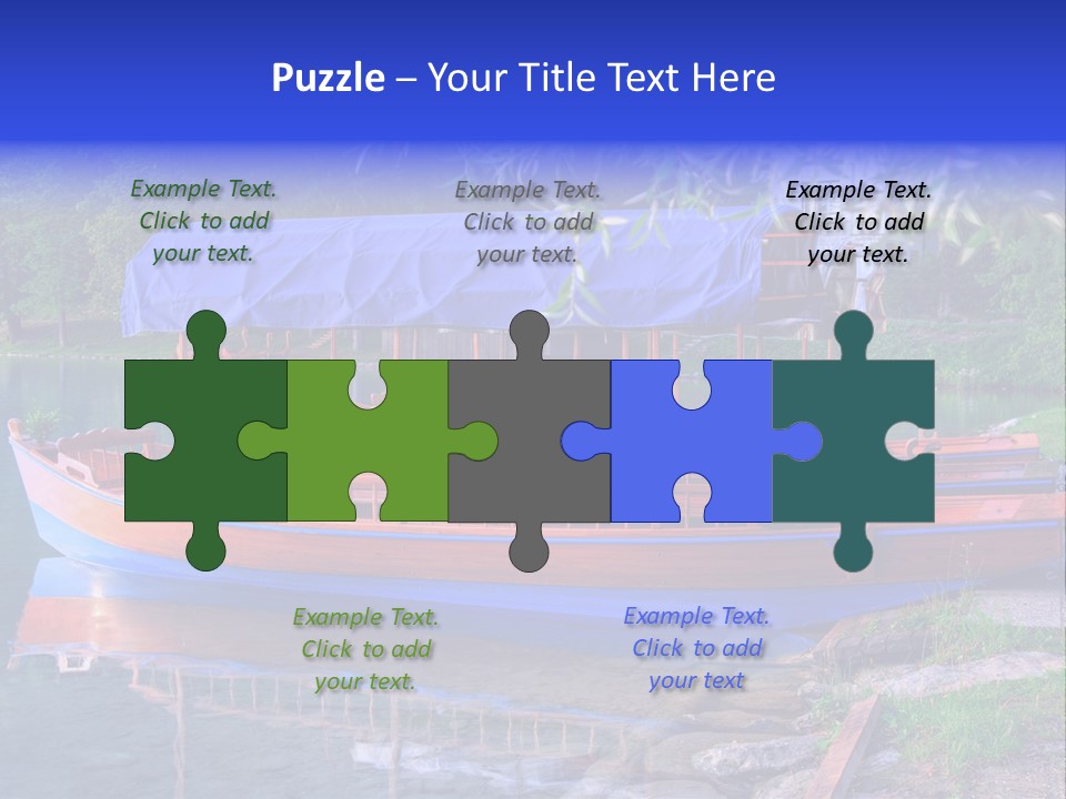 Wooden Water Nature PowerPoint Template