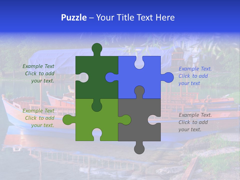 Wooden Water Nature PowerPoint Template