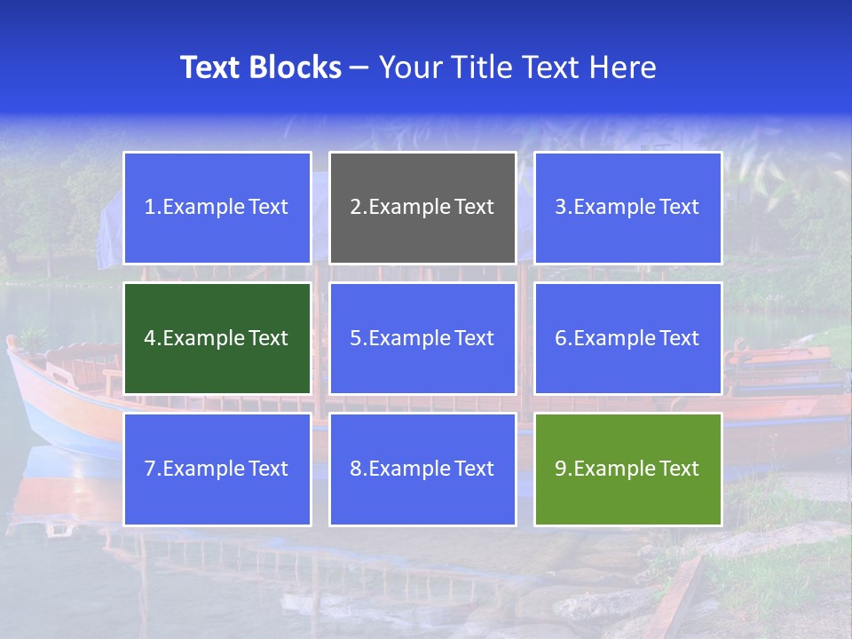 Wooden Water Nature PowerPoint Template