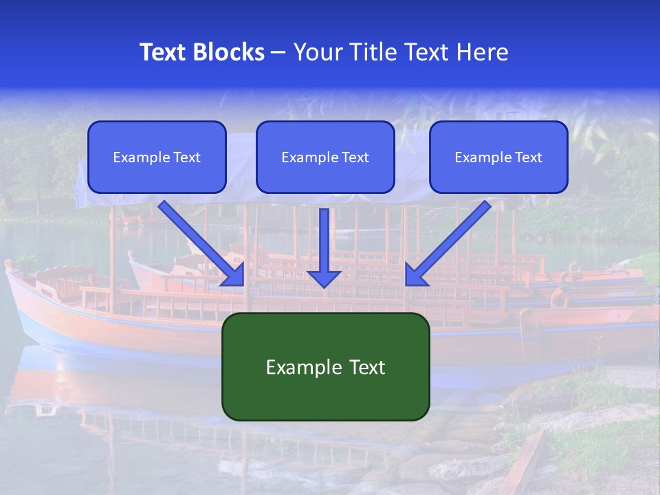 Wooden Water Nature PowerPoint Template