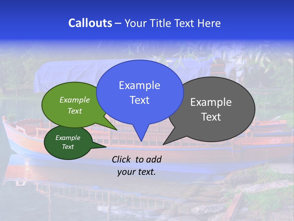 Wooden Water Nature PowerPoint Template