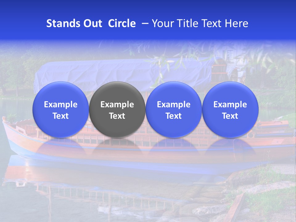 Wooden Water Nature PowerPoint Template