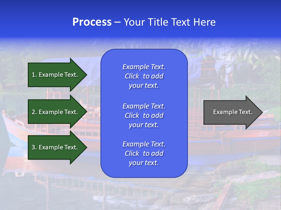 Wooden Water Nature PowerPoint Template