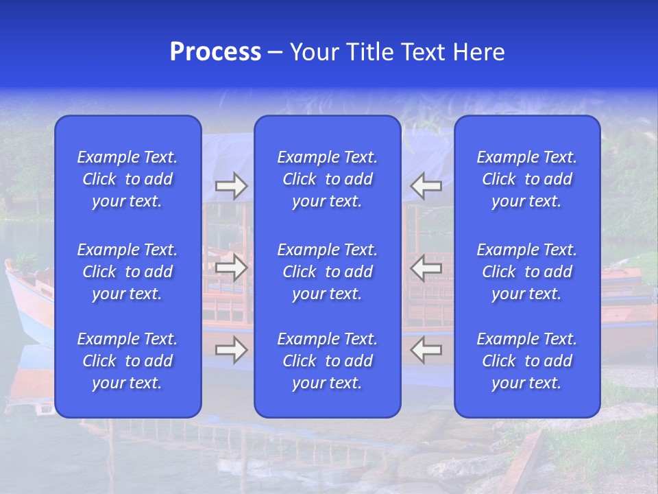 Wooden Water Nature PowerPoint Template