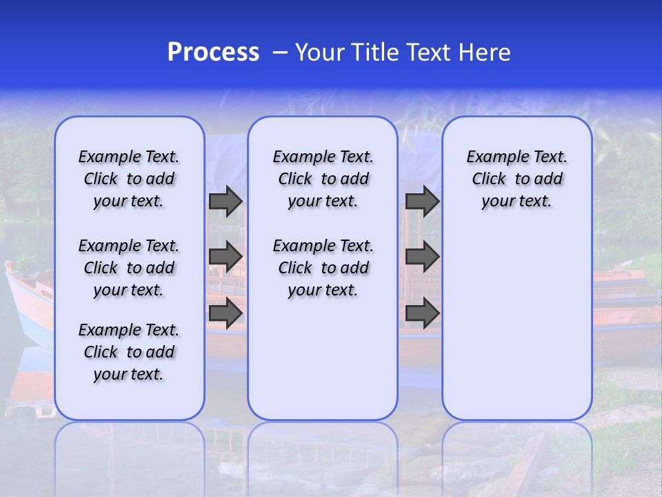 Wooden Water Nature PowerPoint Template
