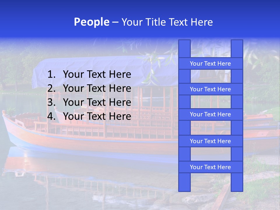 Wooden Water Nature PowerPoint Template