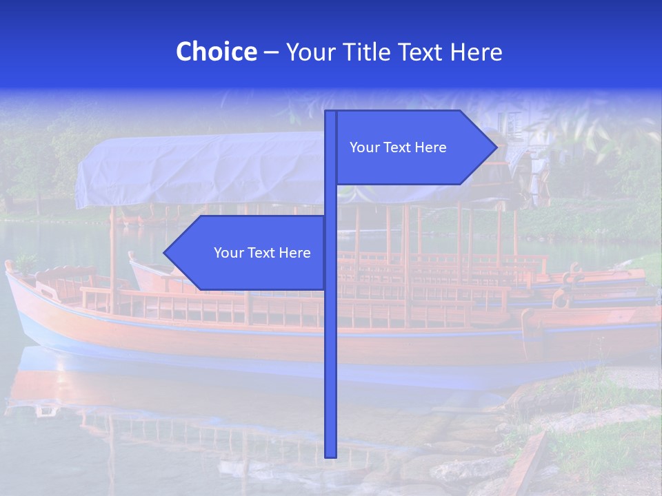 Wooden Water Nature PowerPoint Template