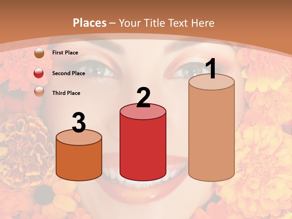 Eyes Fall Pretty PowerPoint Template