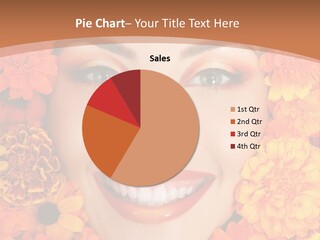 Eyes Fall Pretty PowerPoint Template