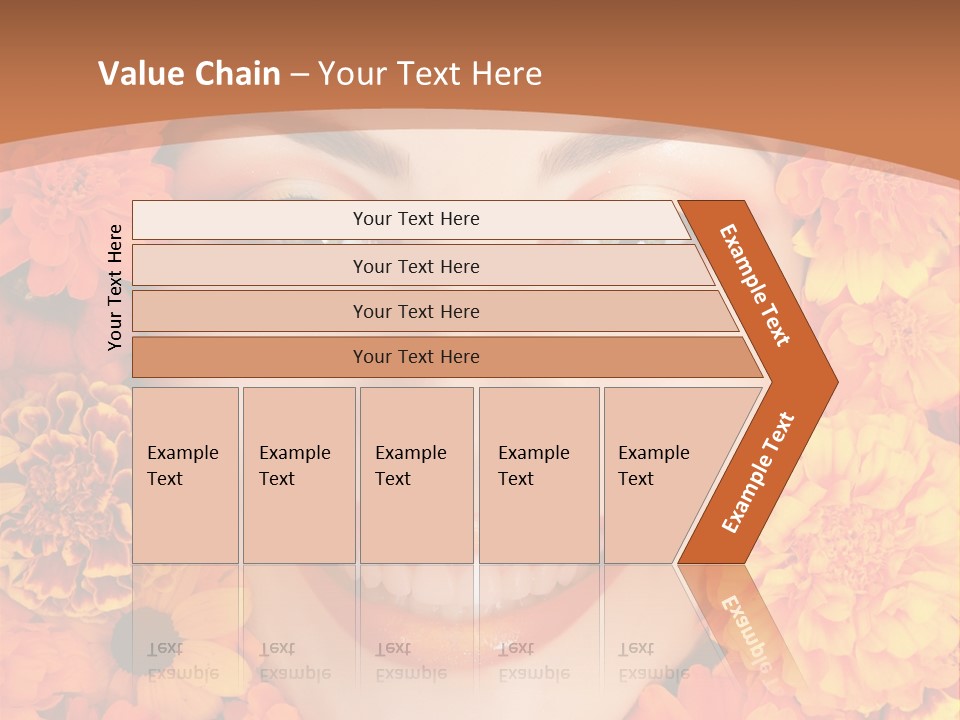 Eyes Fall Pretty PowerPoint Template