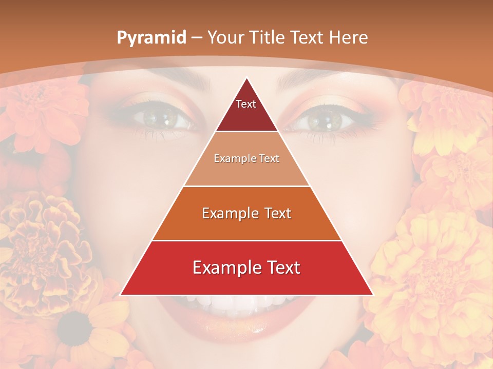 Eyes Fall Pretty PowerPoint Template