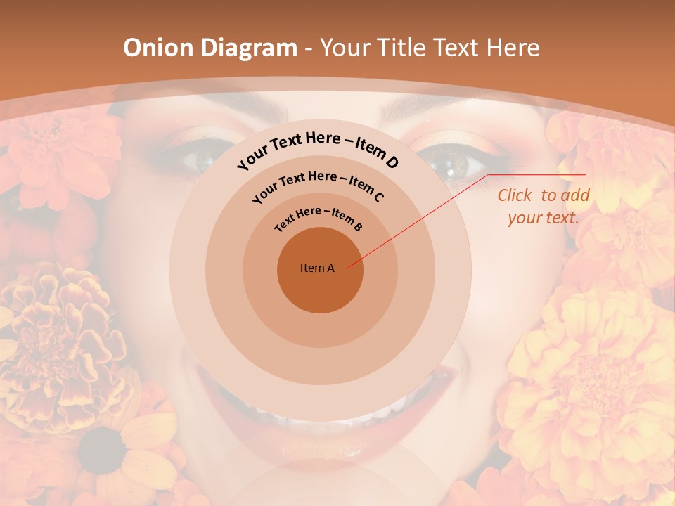 Eyes Fall Pretty PowerPoint Template