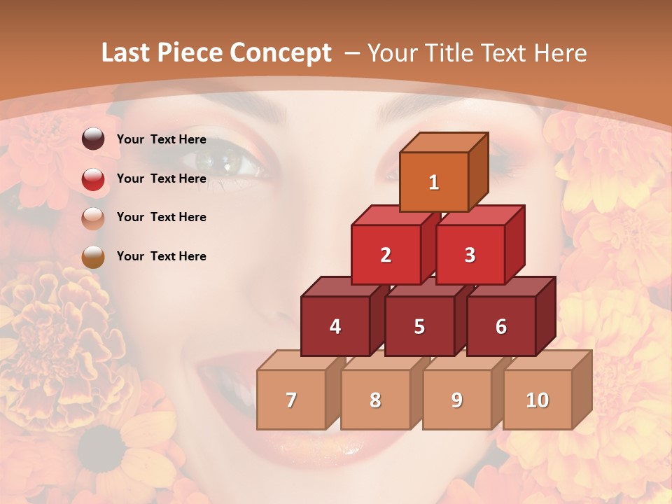 Eyes Fall Pretty PowerPoint Template