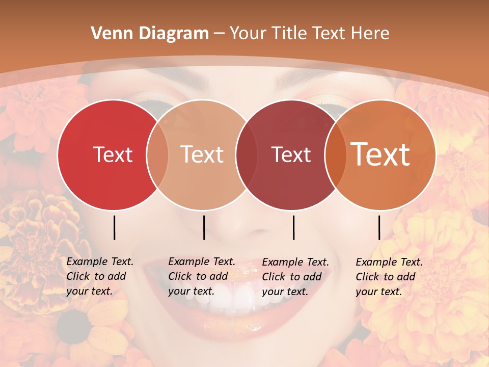 Eyes Fall Pretty PowerPoint Template