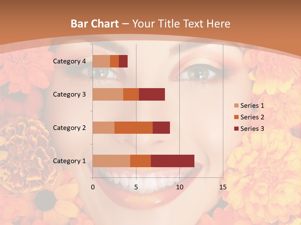 Eyes Fall Pretty PowerPoint Template