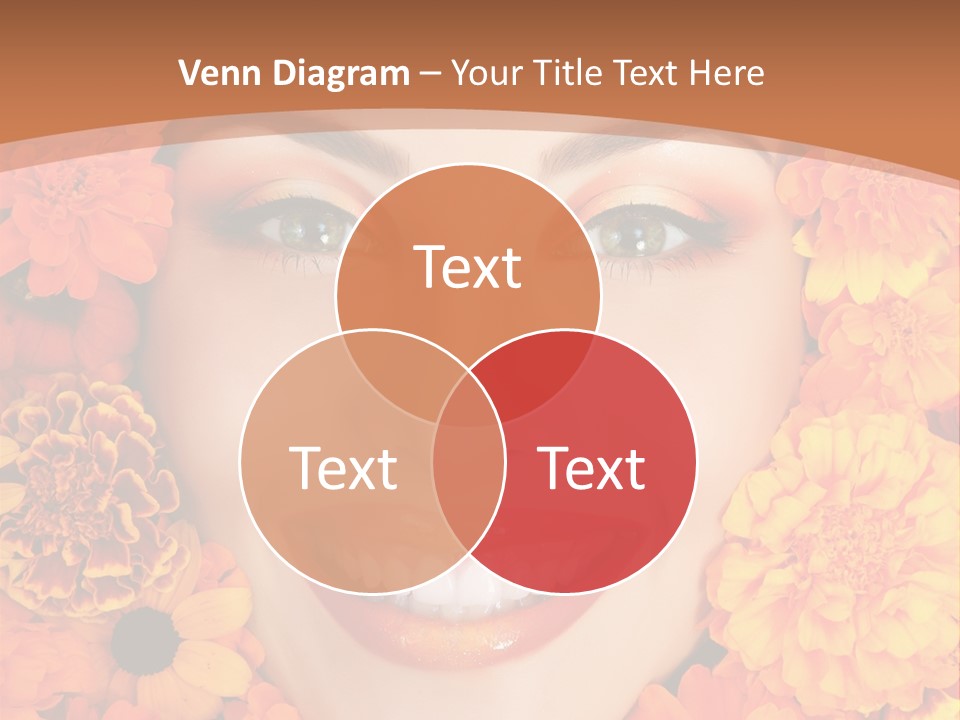 Eyes Fall Pretty PowerPoint Template