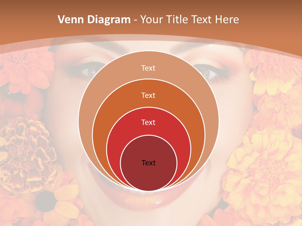 Eyes Fall Pretty PowerPoint Template