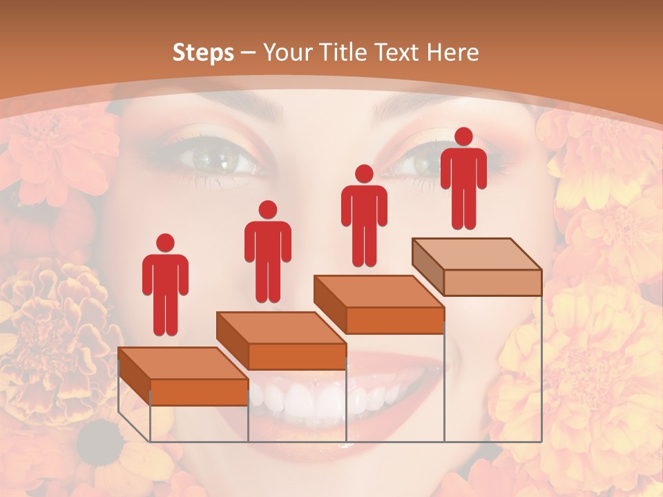 Eyes Fall Pretty PowerPoint Template