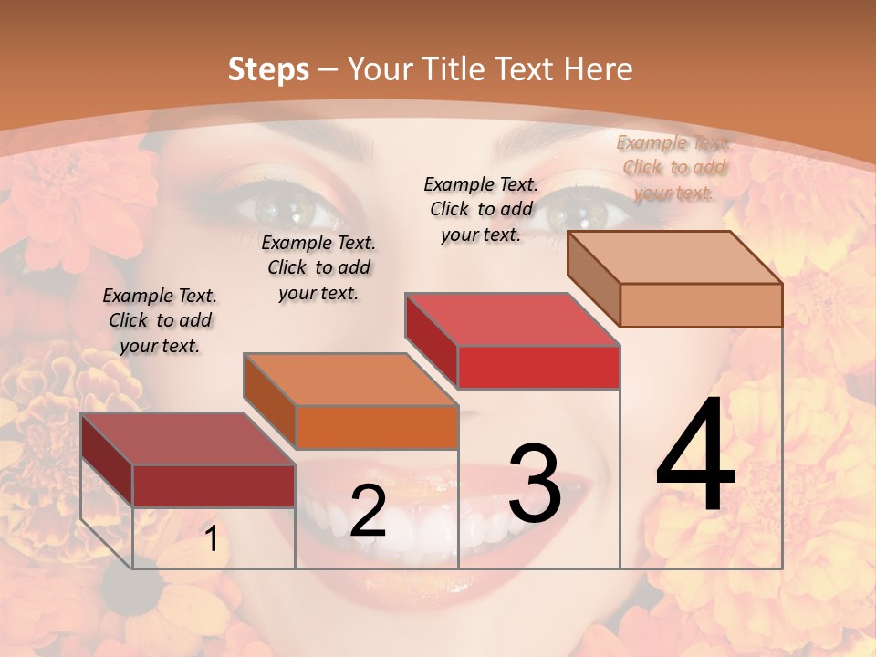 Eyes Fall Pretty PowerPoint Template