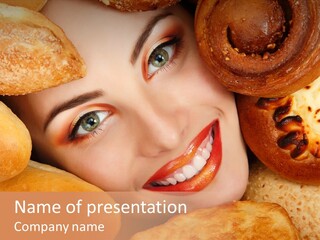 Beauty Pretty Happy PowerPoint Template