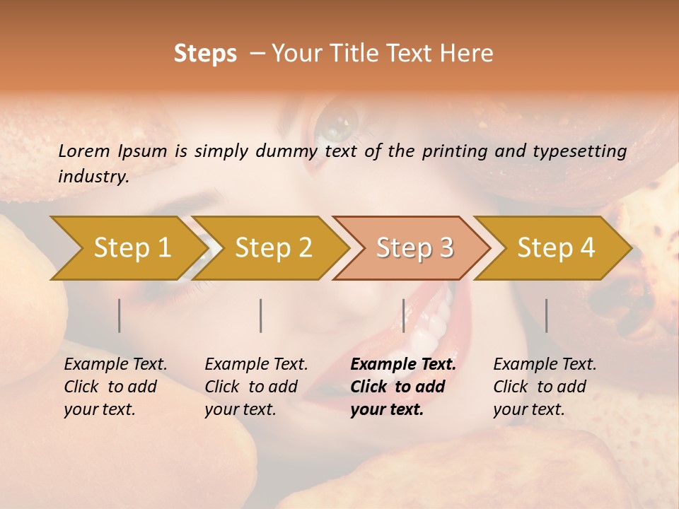 Beauty Pretty Happy PowerPoint Template