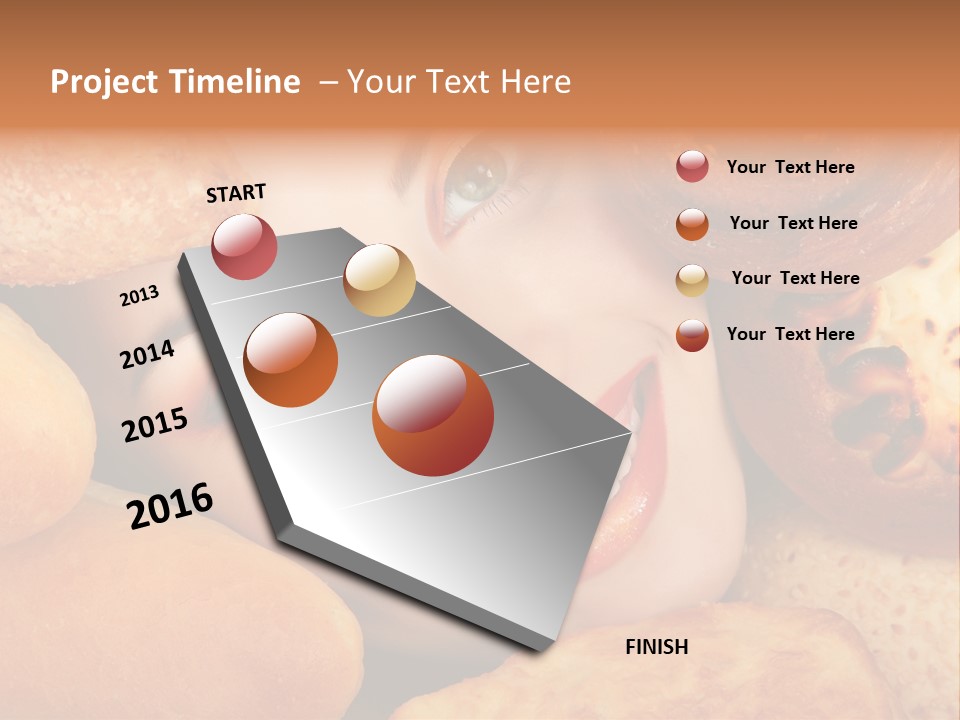 Beauty Pretty Happy PowerPoint Template