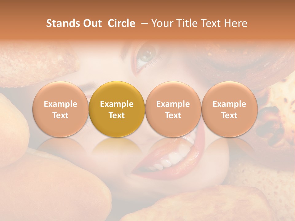 Beauty Pretty Happy PowerPoint Template