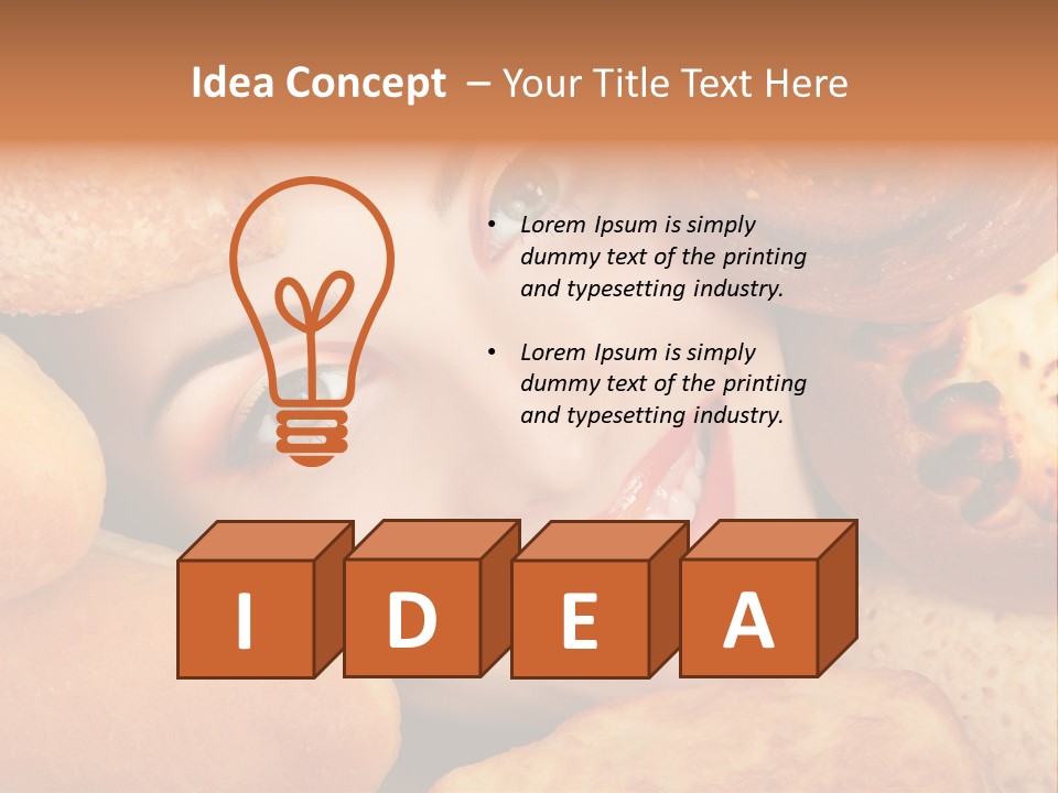 Beauty Pretty Happy PowerPoint Template