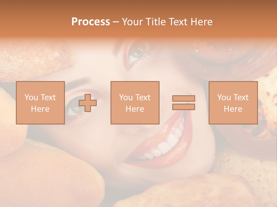 Beauty Pretty Happy PowerPoint Template