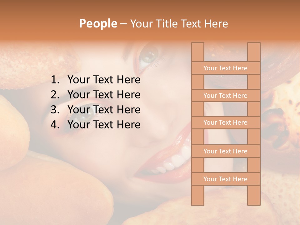 Beauty Pretty Happy PowerPoint Template