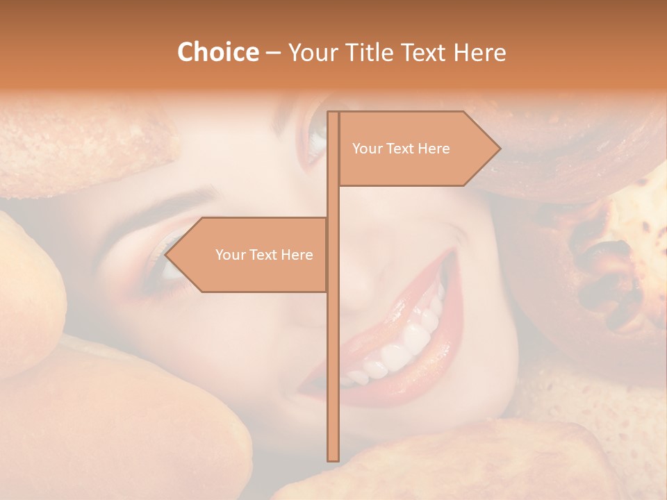 Beauty Pretty Happy PowerPoint Template