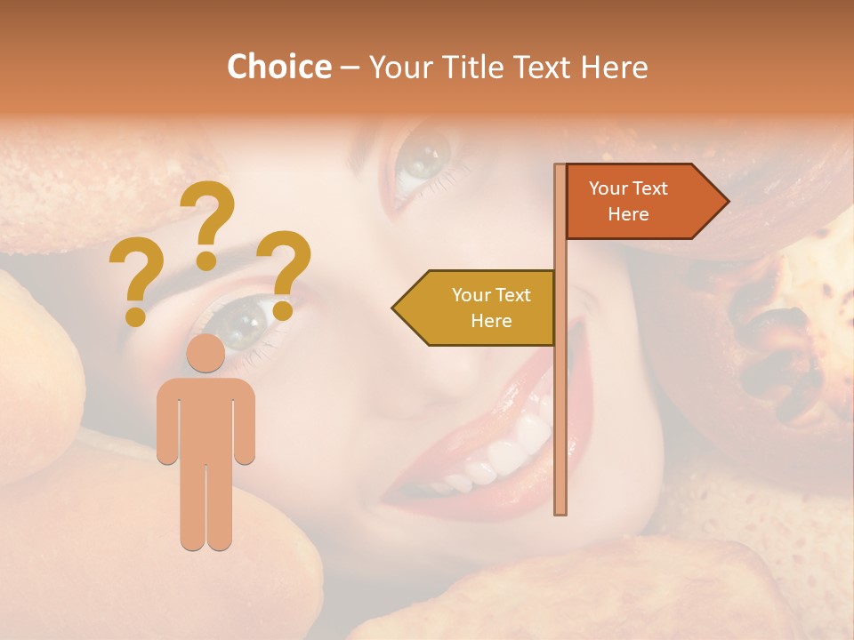 Beauty Pretty Happy PowerPoint Template