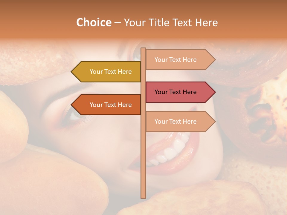 Beauty Pretty Happy PowerPoint Template