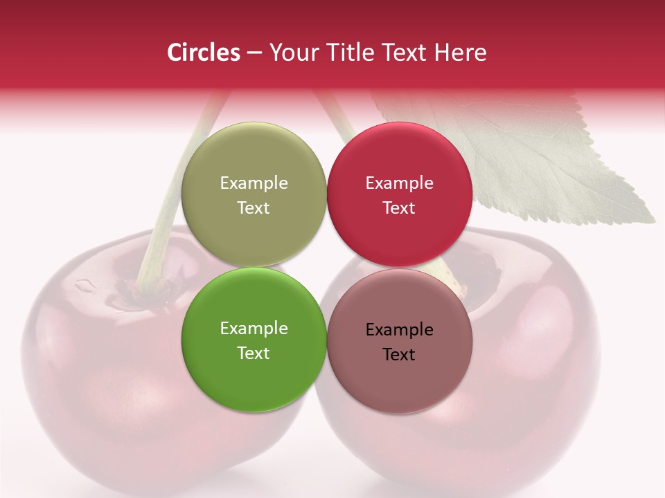 Cherry Food Perfect PowerPoint Template