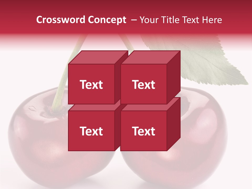 Cherry Food Perfect PowerPoint Template