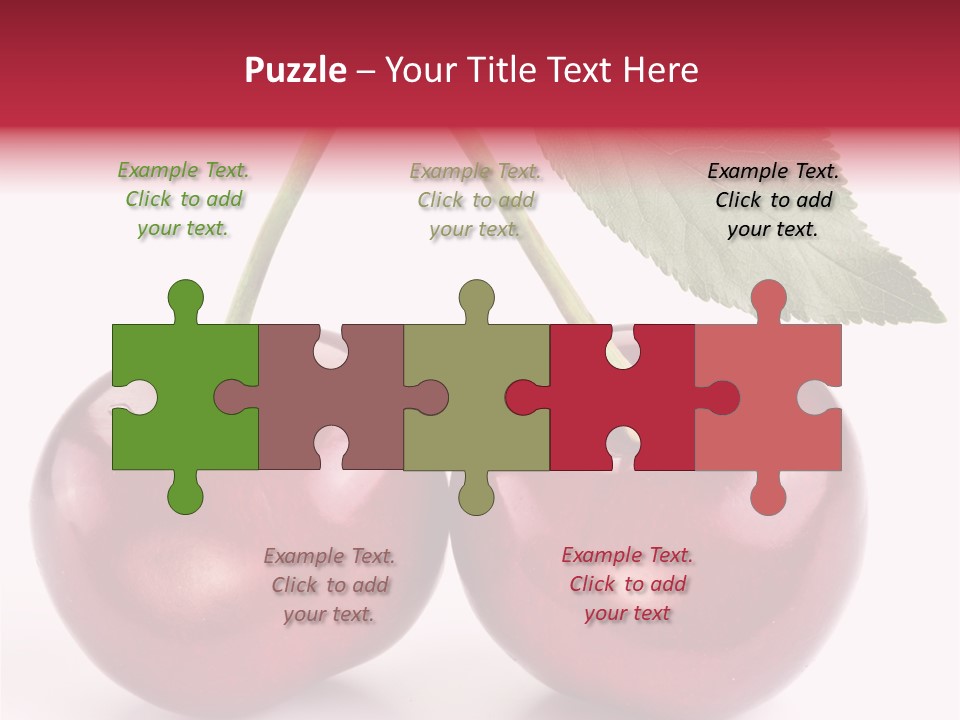 Cherry Food Perfect PowerPoint Template
