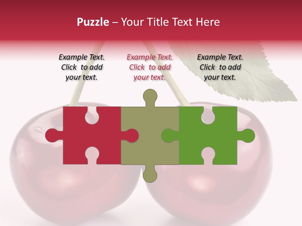 Cherry Food Perfect PowerPoint Template