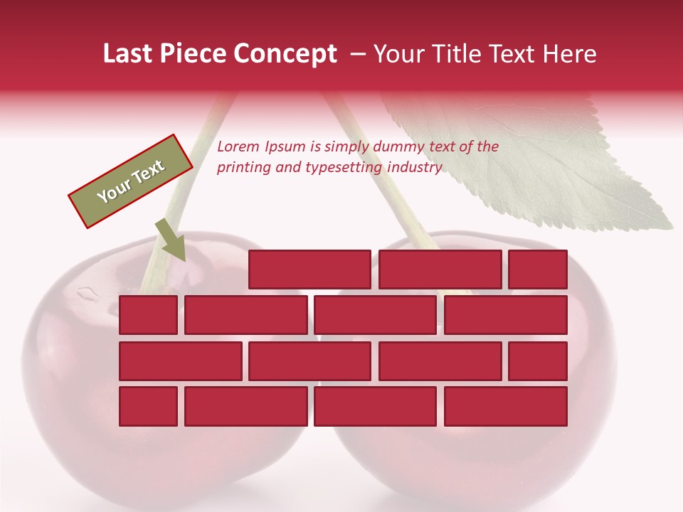 Cherry Food Perfect PowerPoint Template
