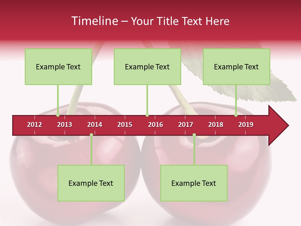 Cherry Food Perfect PowerPoint Template