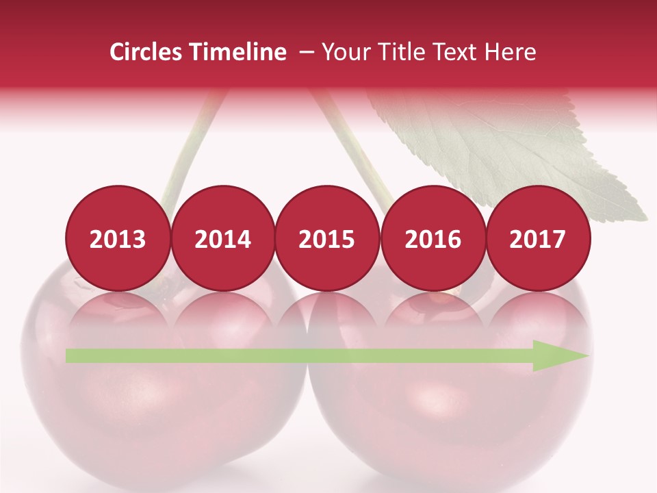Cherry Food Perfect PowerPoint Template