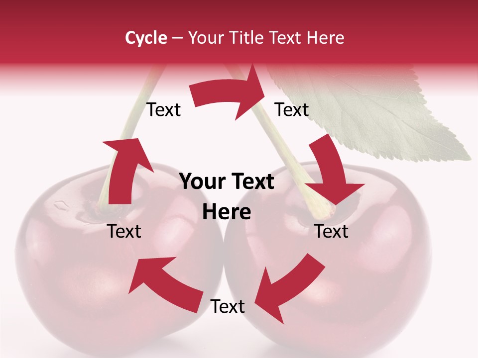 Cherry Food Perfect PowerPoint Template