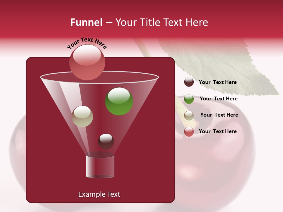 Cherry Food Perfect PowerPoint Template