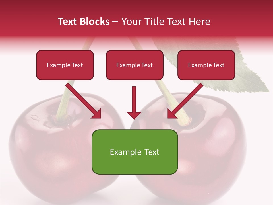 Cherry Food Perfect PowerPoint Template