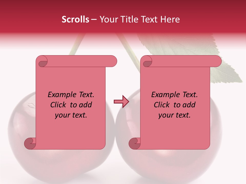 Cherry Food Perfect PowerPoint Template
