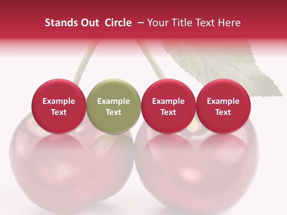 Cherry Food Perfect PowerPoint Template