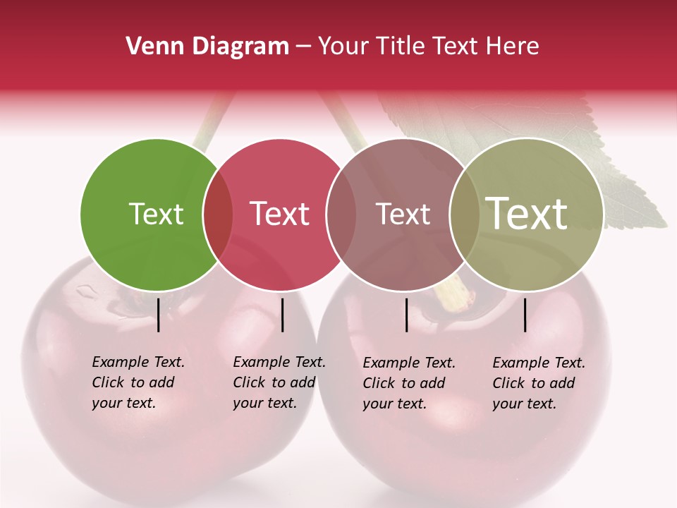 Cherry Food Perfect PowerPoint Template