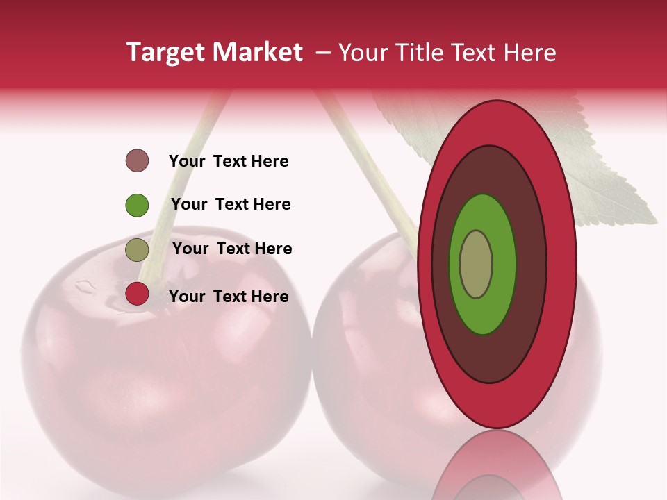 Cherry Food Perfect PowerPoint Template
