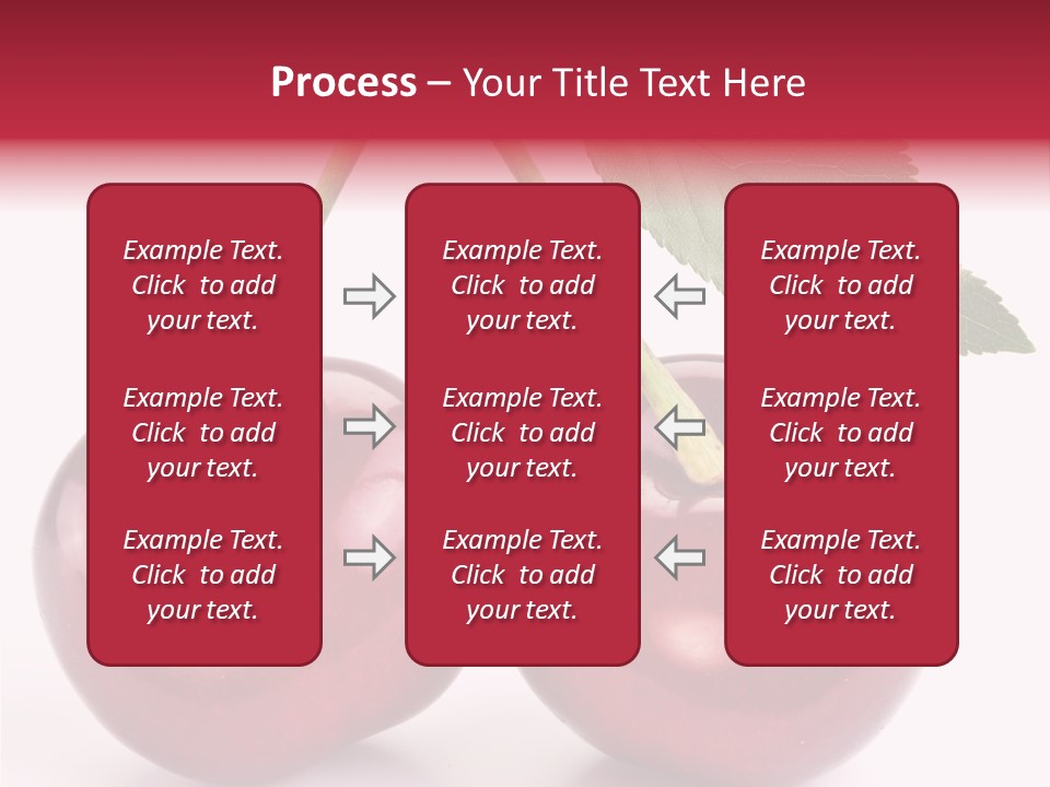 Cherry Food Perfect PowerPoint Template