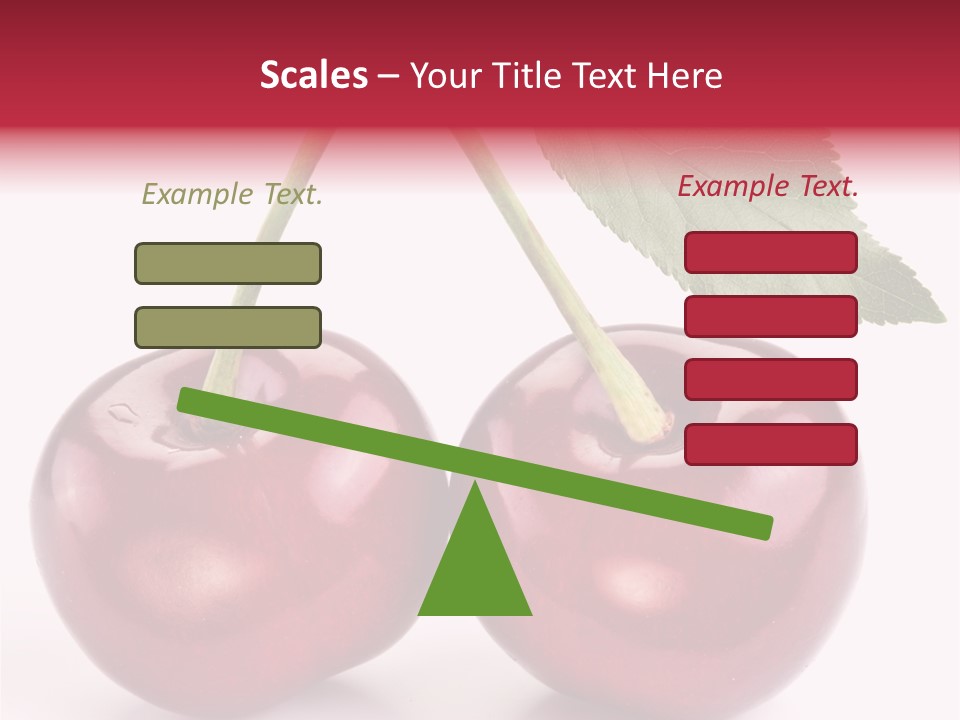 Cherry Food Perfect PowerPoint Template