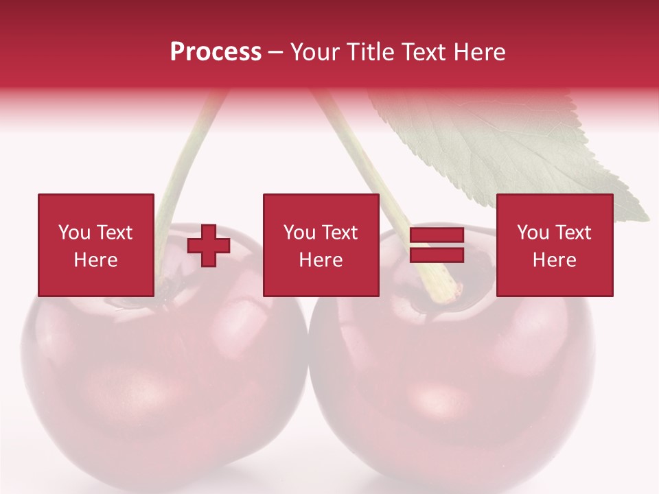 Cherry Food Perfect PowerPoint Template